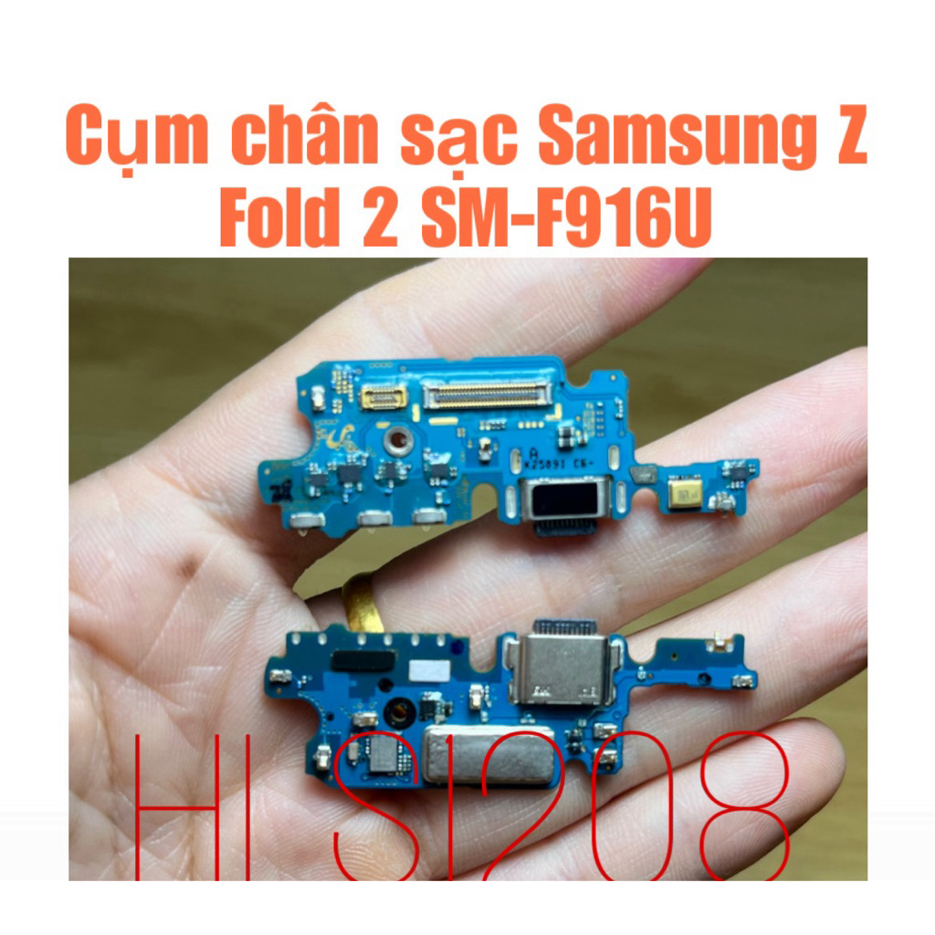 Cụm đuôi sạc, micro Samsung Galaxy Z Fold 2, Galaxy Z Fold 2 5G, F916U full IC