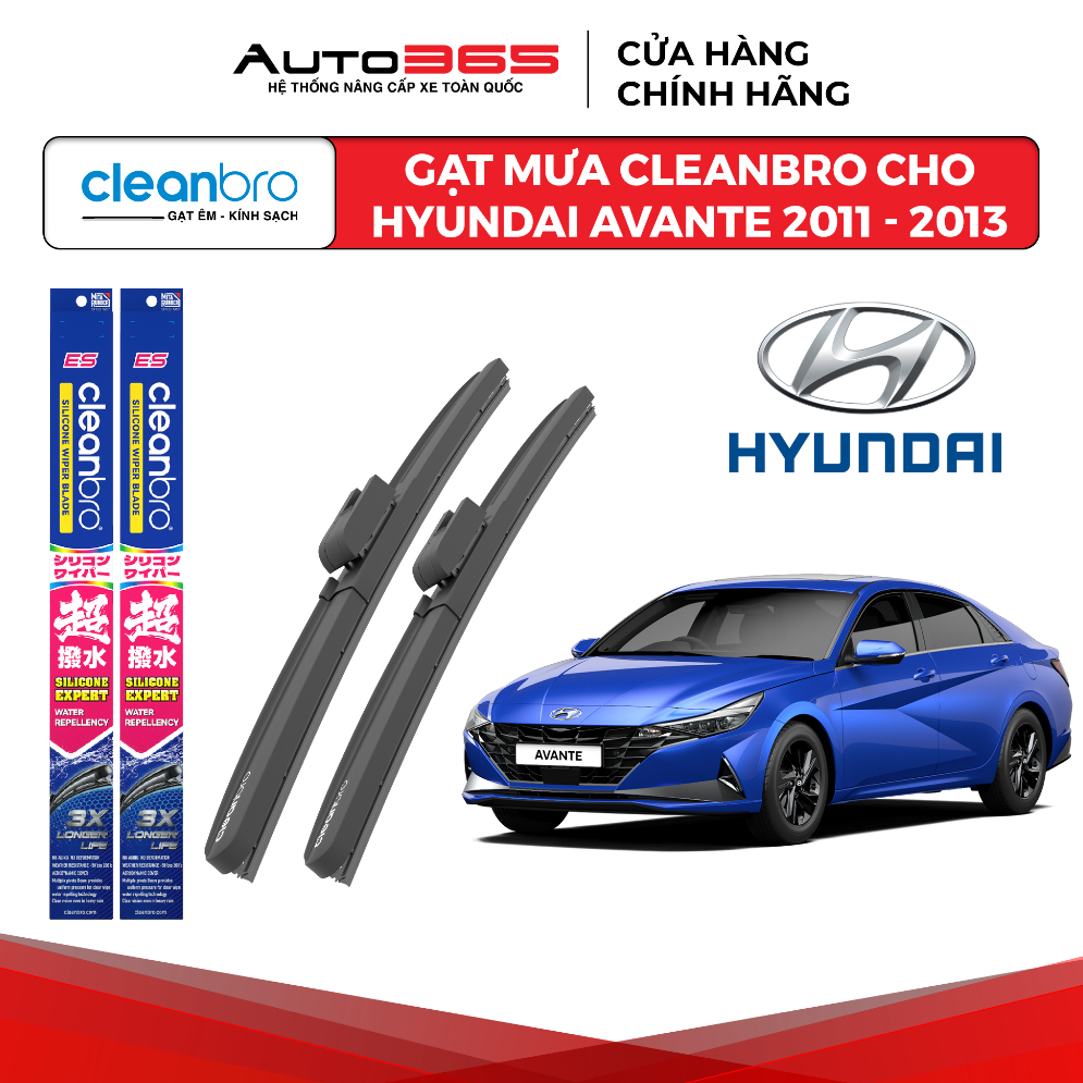Cần Gạt Mưa Ô Tô Cleanbro Cho Xe Hyundai Avante - Auto365