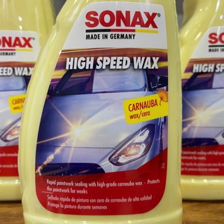 SONAX HighSpeed Wax 500ml ( Đánh bóng Ướt )