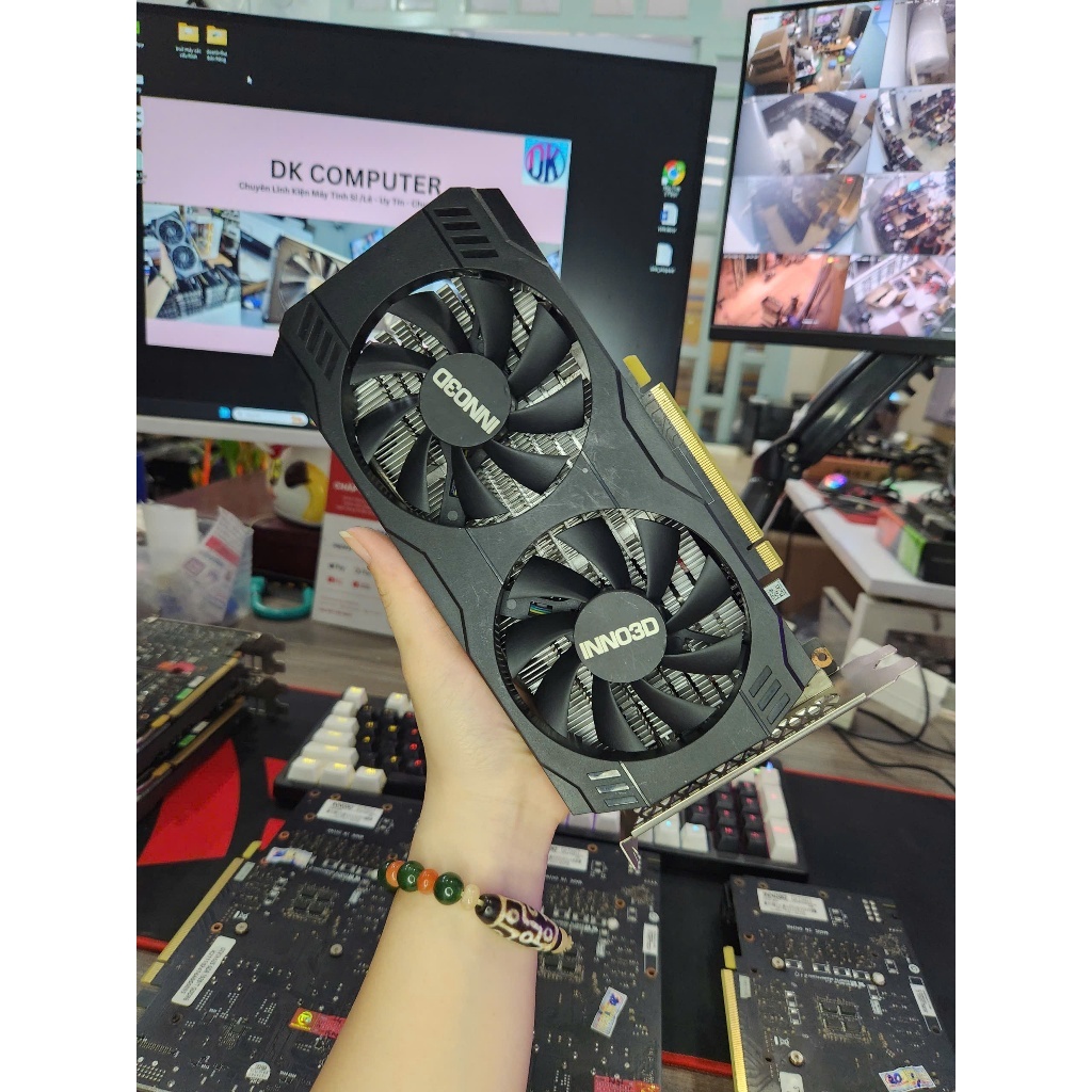 Card màn hình VGA Inno3D GTX 1660 Super Twin X2 6GB GDDR6 2 Fan cũ
