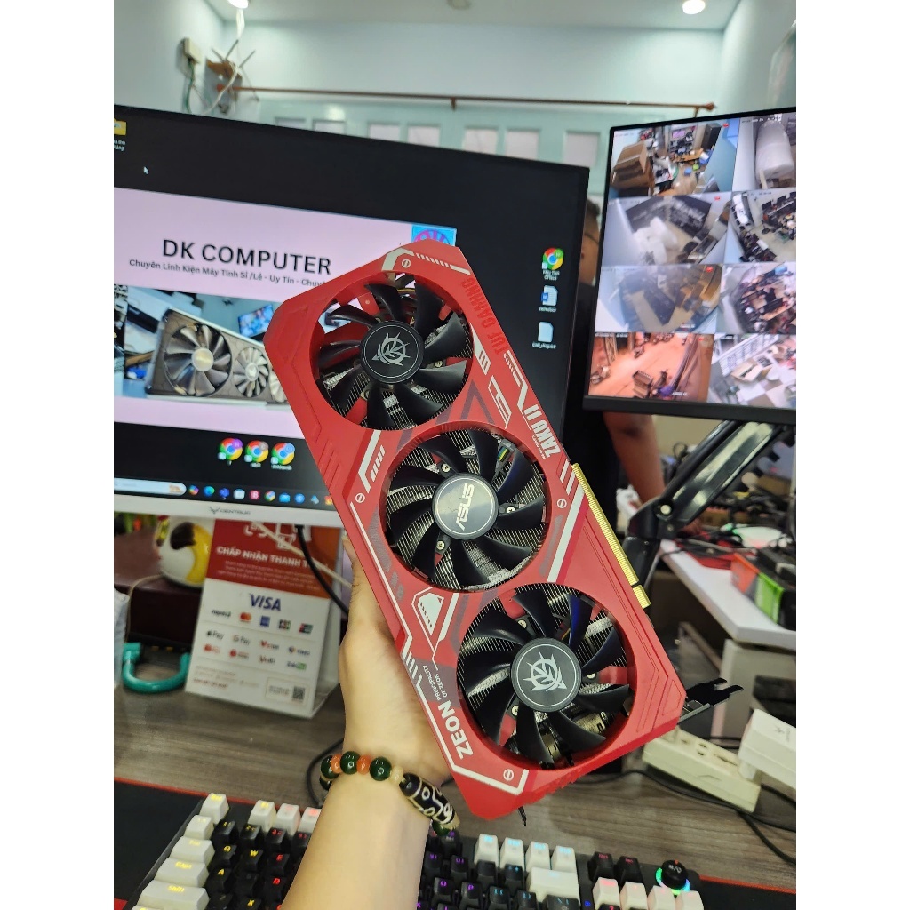 VGA Asus TUF Gaming GTX 1660 6GB Super Zaku Gundam EdiTion Advanced 3 Fan