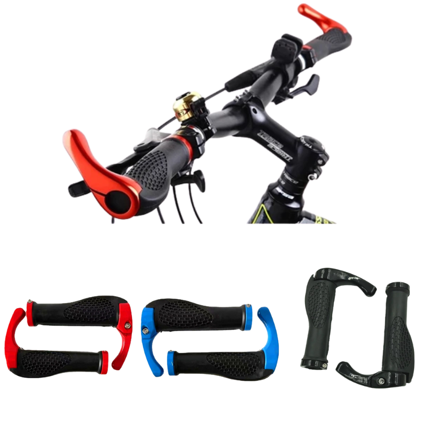 Tay Nắm Xe Đạp Silicon Siêu Mềm Chống Trượt, Chống Mỏi – Bám Chắc Khi Đạp, 3 Màu Thể Thao