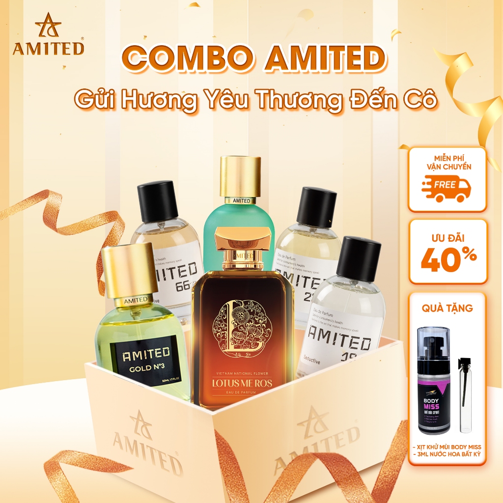 Combo Amited Nữ – Gửi Hương Yêu Thương Đến Cô