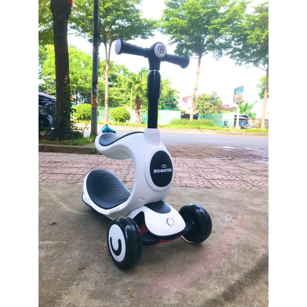 scooter 3in1 đa năng bánh phát sáng