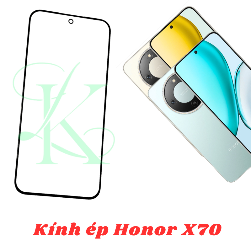 Kính ép trên màn hình dành cho Honor X70 | kính ép dành cho Honor X70