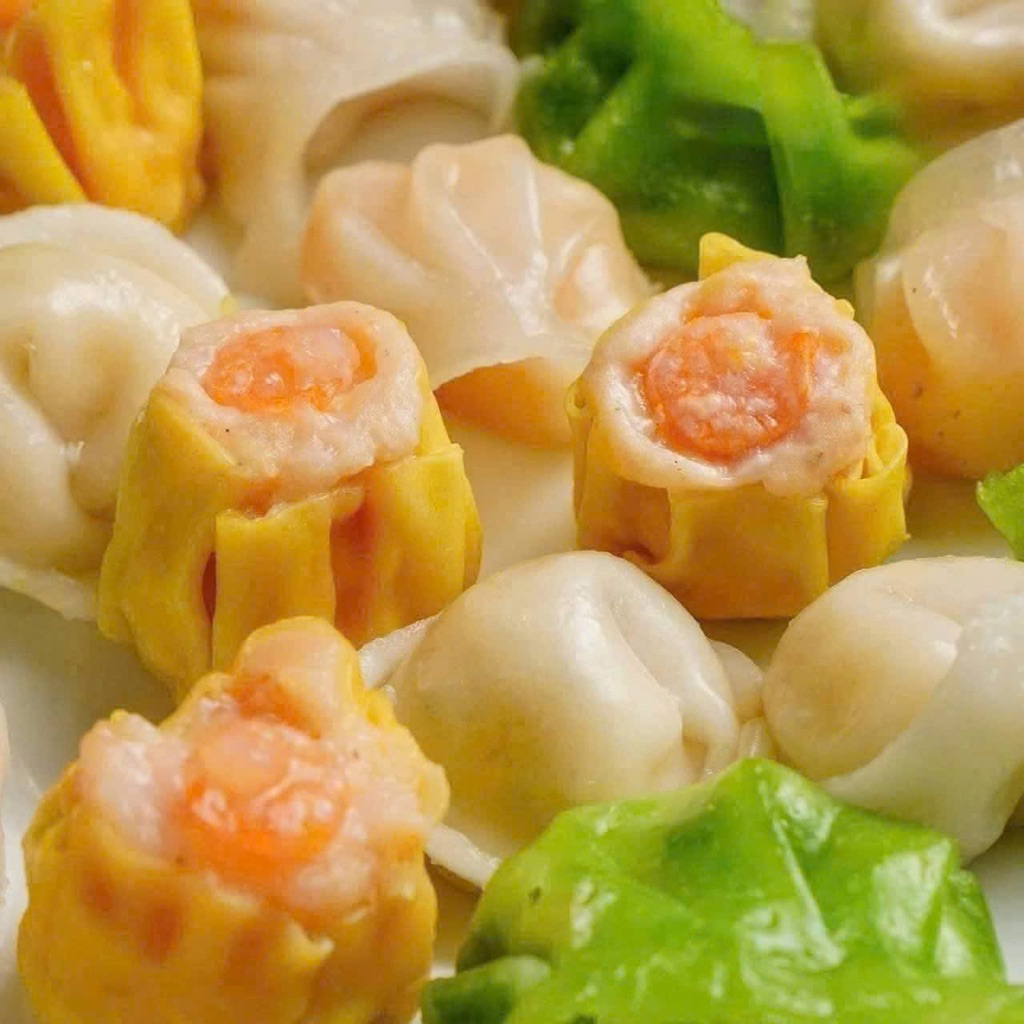 Dimsum 4in1 Bamboo hàng cao cấp xuất khẩu gói 840gr