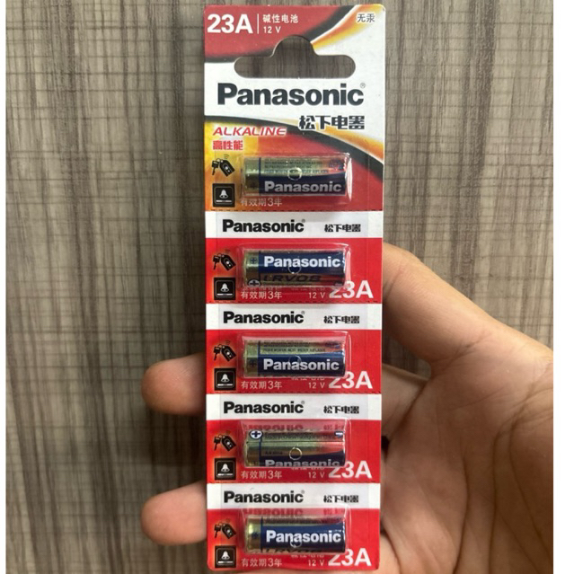 Vỉ 5 viên pin 23AE GP