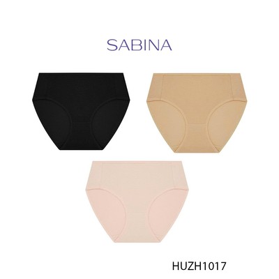 [SALE XẢ HÀNG] Combo 3 Quần Lót Lưng Cao Tới Rốn Cạp Cao Màu Trơn Happy Lady By Sabina HUZH1017