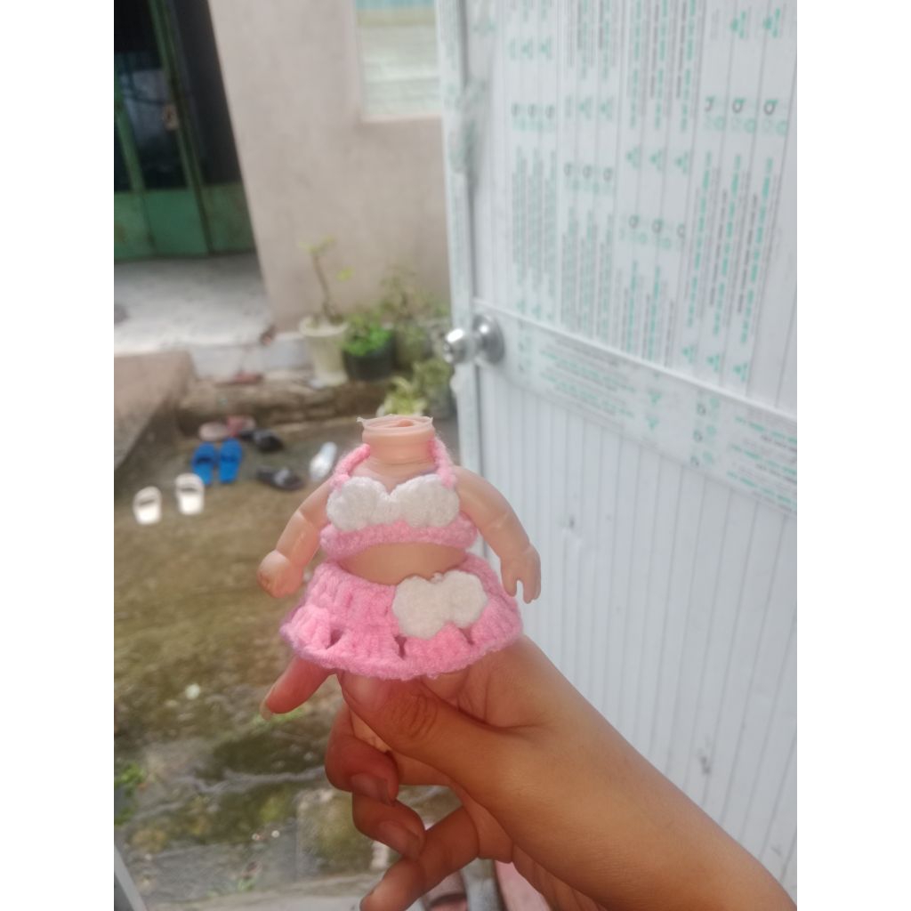 đồ len bikini cho doll (kuman) 5in