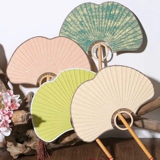 BÍ BO BÍP (CÓ SẴN) QUẠT TRÒN BẠCH QUẢ 2 MẶT, QUẠT GIẤY GẠO CỔ ĐIỂN, QUẠT TRÒN CỔ TRANG, QUẠT GIẤY CƠM, ĐẠO CỤ CHỤP HÌNH