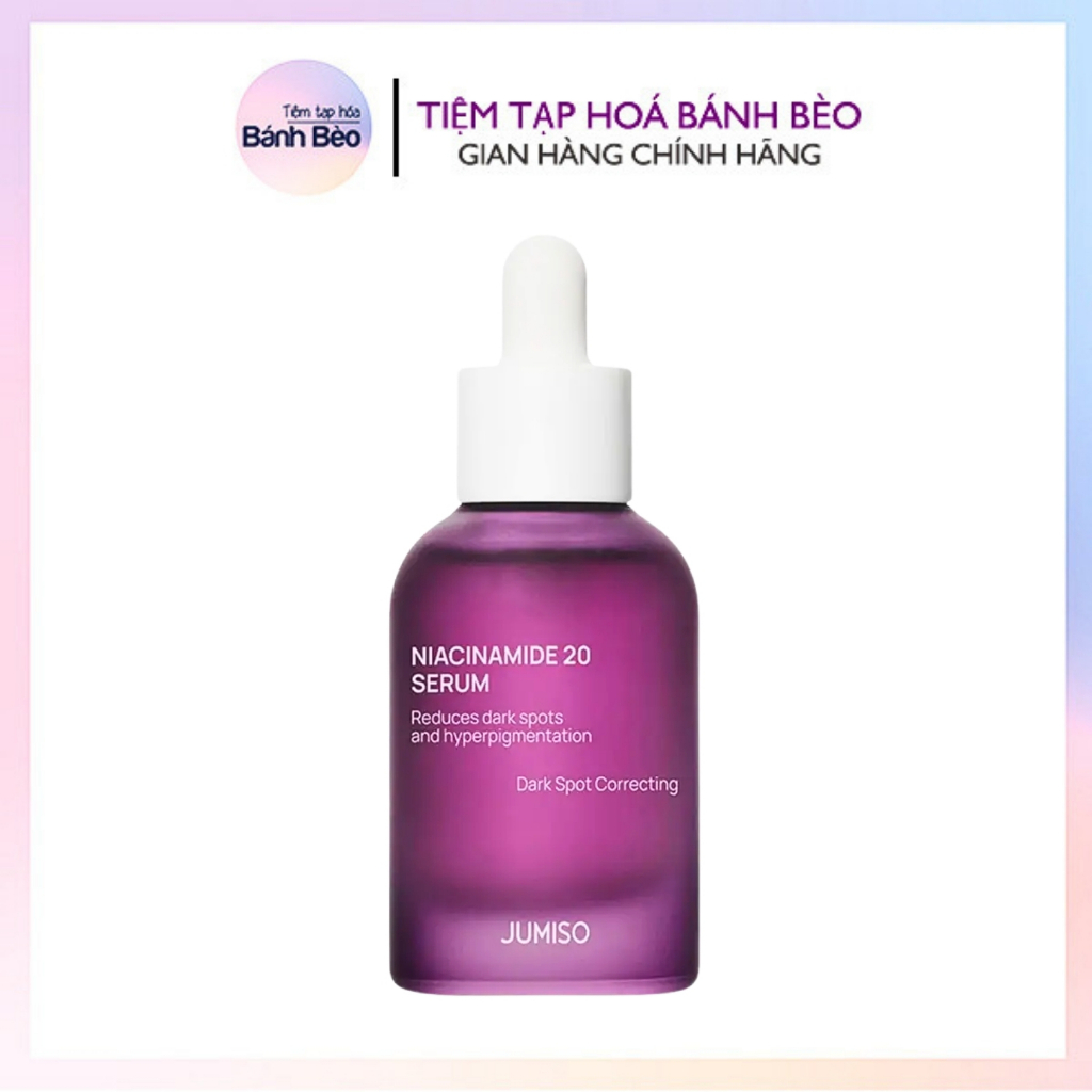 Serum sáng da Jumiso Niacinamide 10 / 20 Serum 40ml Giảm Thâm Kiềm Dầu Giảm Mụn Thu Nhỏ Lỗ Chân Lông