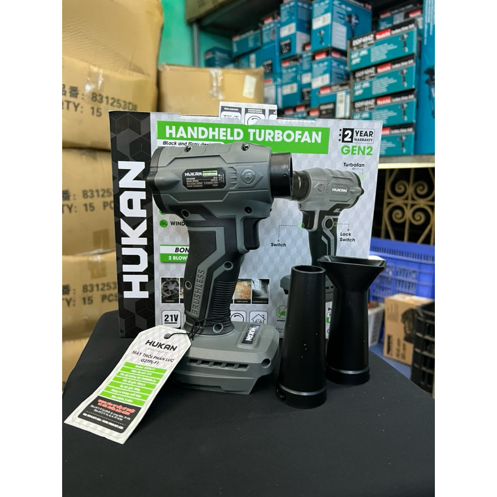 Máy thổi phản lực HUKAN G2TPL-F1 cải tiến bản cực gọn gàng đẹp