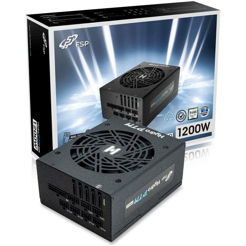 Nguồn Fsp Hydro Ptm Pro 1200 1200w ATX 3.0 Gen 5 80 plus Platinum - Hàng chính hãng