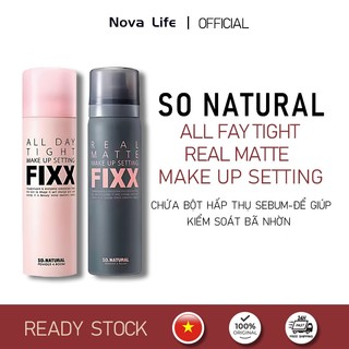 IXX Xịt Định Hình Phun Sương Siêu Mịn 75ml - Khóa Lớp Nền Hoàn Hảo 12 Giờ, Chống Trôi Nước & Mồ Hôi Vượt Trội