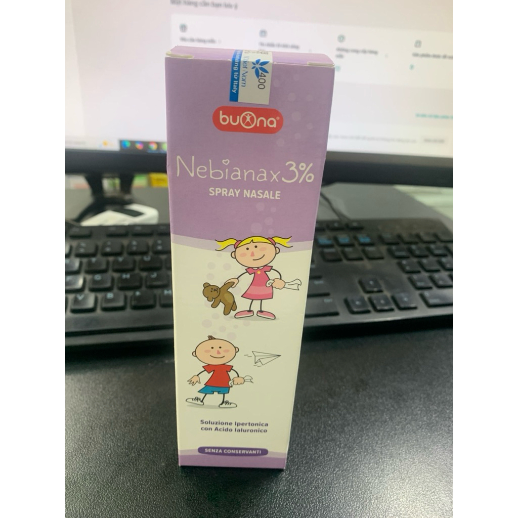 Xịt mũi Nebial 3%
