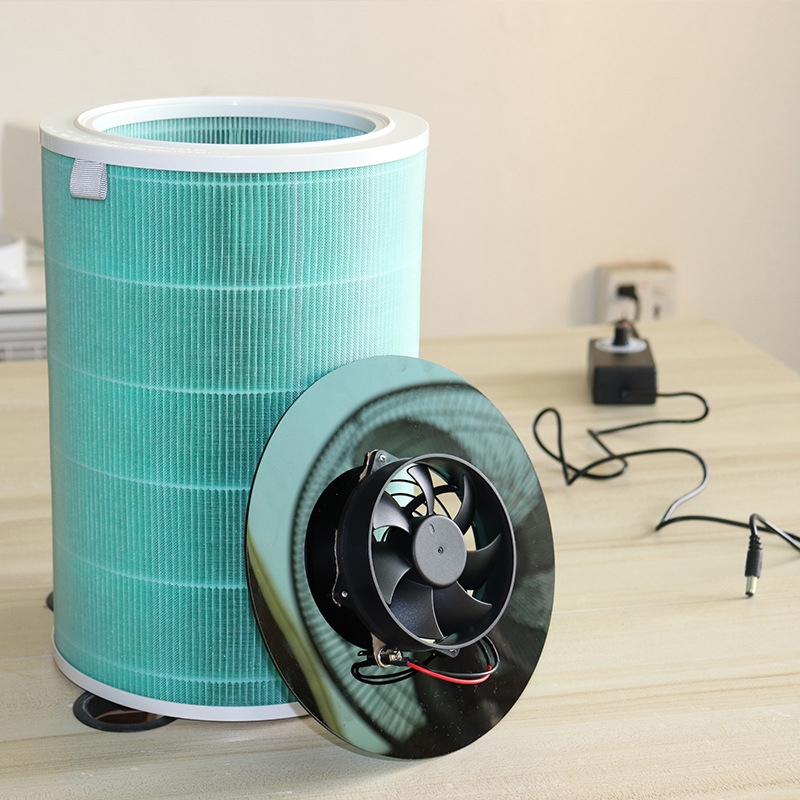 Máy lọc không khí DIY, tương thích lõi lọc Xiaomi 1/2/3/4/Pro, Cải thiện không khí trong lành