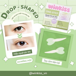  Kích mí Winkiss Kiểu Giọt Nước Drop-shaped Cho Mắt Sụp Mí - Miếng Dán Mí Có Tay Cầm Tiện Lợi Không Cần Dụng Cụ 