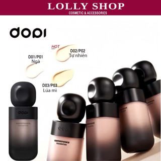  Kem nền DOPI với chất kem mỏng mịn che phủ tốt kiềm dầu giữ nền bền màu lâu trôi 35ml 