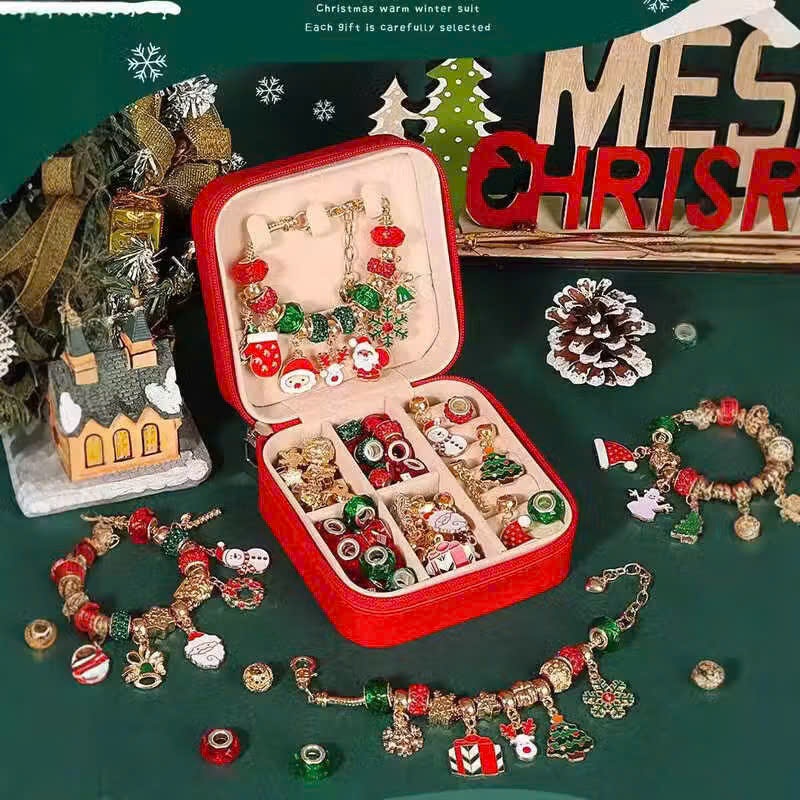 Vòng charm pandora 66 món full hộp đựng xịn xò cho bé gồm 3 dây chuyền dài, 3 vòng pandora hợp kim k