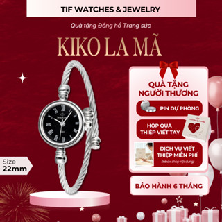 Đồng hồ vòng tay nữ mặt nhỏ KIKO Tif Watches sang trọng ôm tay phong cách Hàn Quốc bền đẹp giá rẻ 