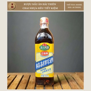 Chai Nhựa Siêu Tiết Kiệm 800ml - Rượu Nấu Ăn Hải Thiên
