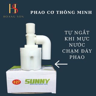  Phao Cơ Chống Tràn SUNNIBANK Nhỏ Gọn Thông Minh - Phao chống tràn bồn nước bể cá hệ thống nước gia đình và nông trại 