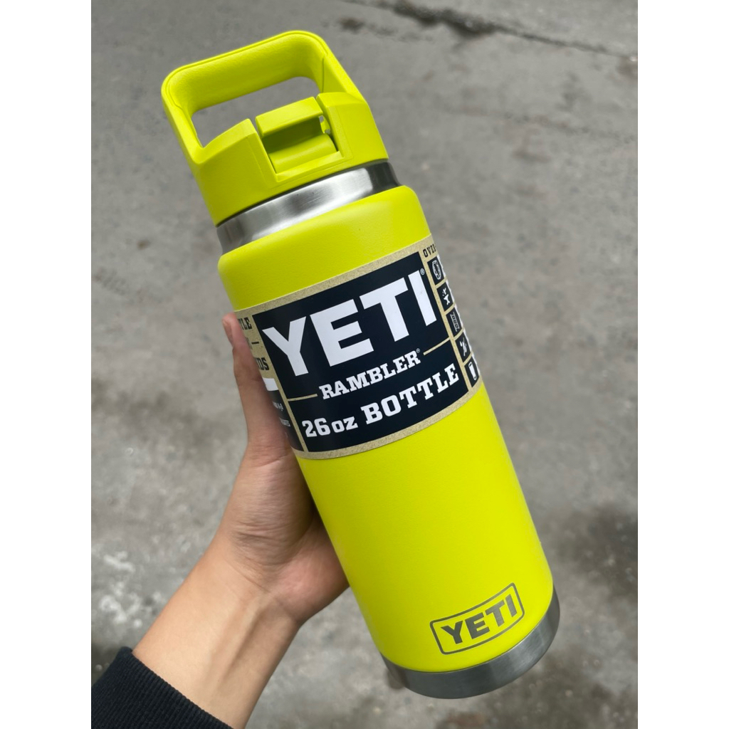 Bình giữ nhiệt Yeti 26oz Firefly Yellow (Authentic)