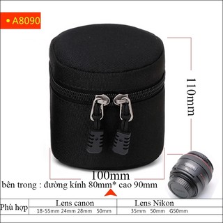Túi đựng lens ống trúc