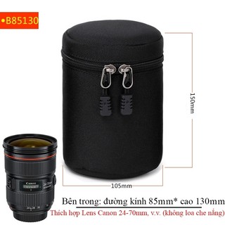 Túi đựng lens ống trúc