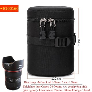 Túi đựng lens ống trúc