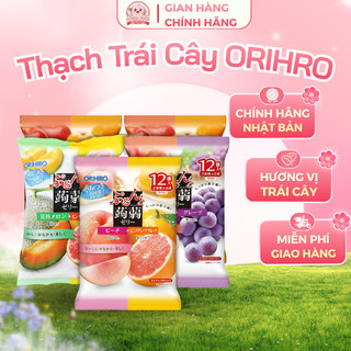   Date 5 2026  Thạch Trái Cây ORIHIRO Nhật Bản Loại 12V Cho Bé Từ 1 Tuổi 