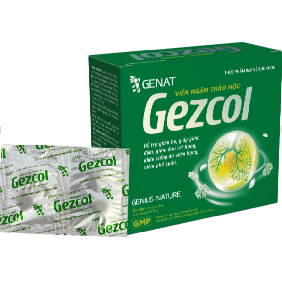 Kẹo thảo mộc Gezcol  (H/20v)