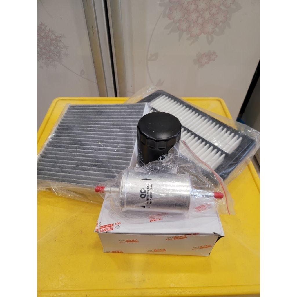 combo lọc động cơ /lọc dầu/lọc điều Hoà /lọc xăng baic Q7