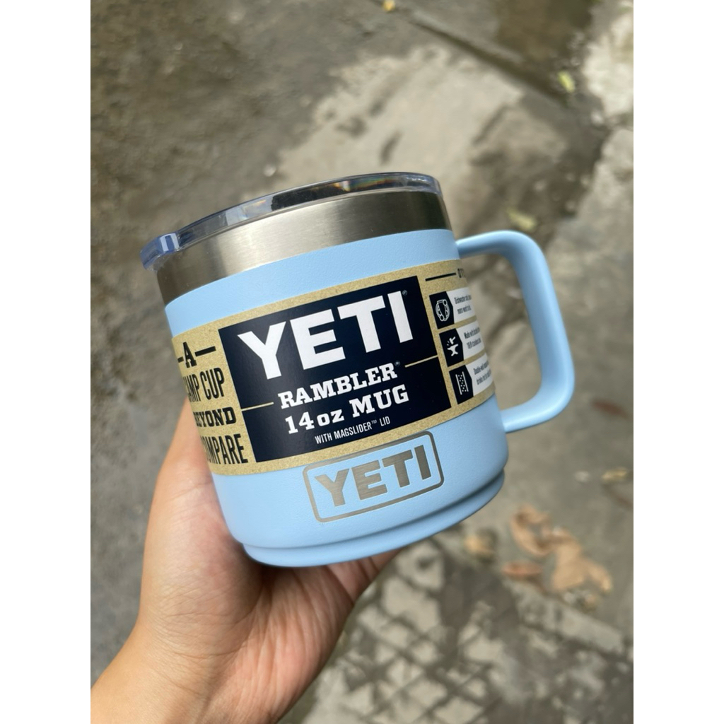 Cốc Yeti 14oz Mug Big Sky Blue (Authentic)