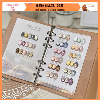 Set sơn mắt mèo + nhũ Yuuja 24 màu tone vàng nâu tặng kèm bảng màu sổ gấp màu da kemnail215