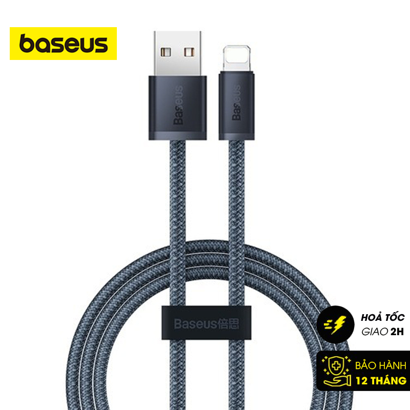 Cáp Sạc Nhanh IP Baseus Dynamic Series cho iphone USB A to iphone 2.4A Fast Charging Data Cable