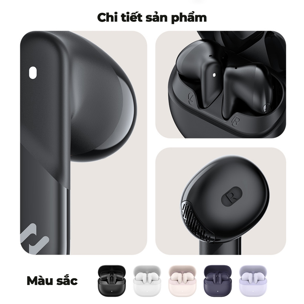 Tai Nghe Không Dây Havit Life 04T - TW888 Mic CaII ENC Hall Switch Bluetooth 6.0 | BigBuy360 - bigbuy360.vn