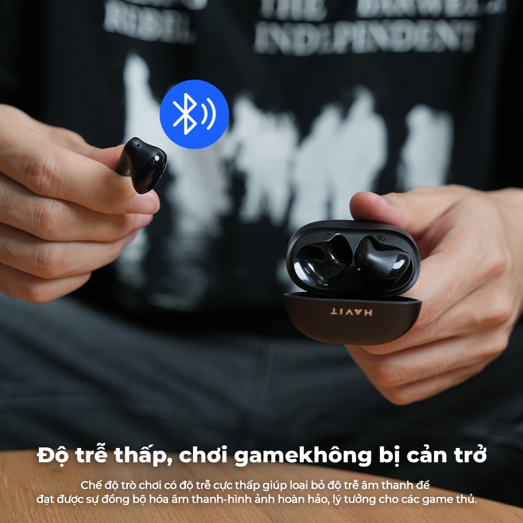 Tai Nghe Không Dây Havit Life 04T - TW888 Mic CaII ENC Hall Switch Bluetooth 6.0 | BigBuy360 - bigbuy360.vn