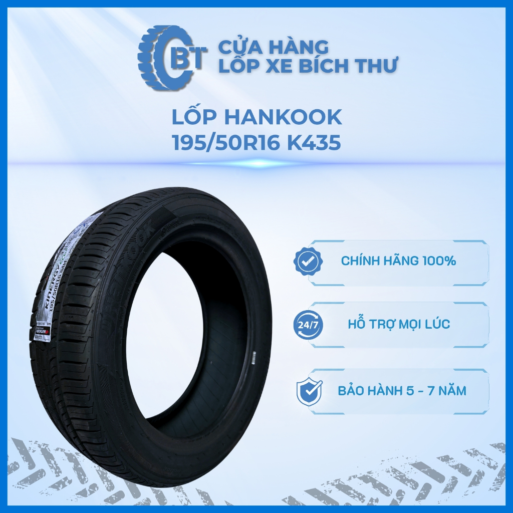 Lốp Xe Hankook 195/50R16 K435