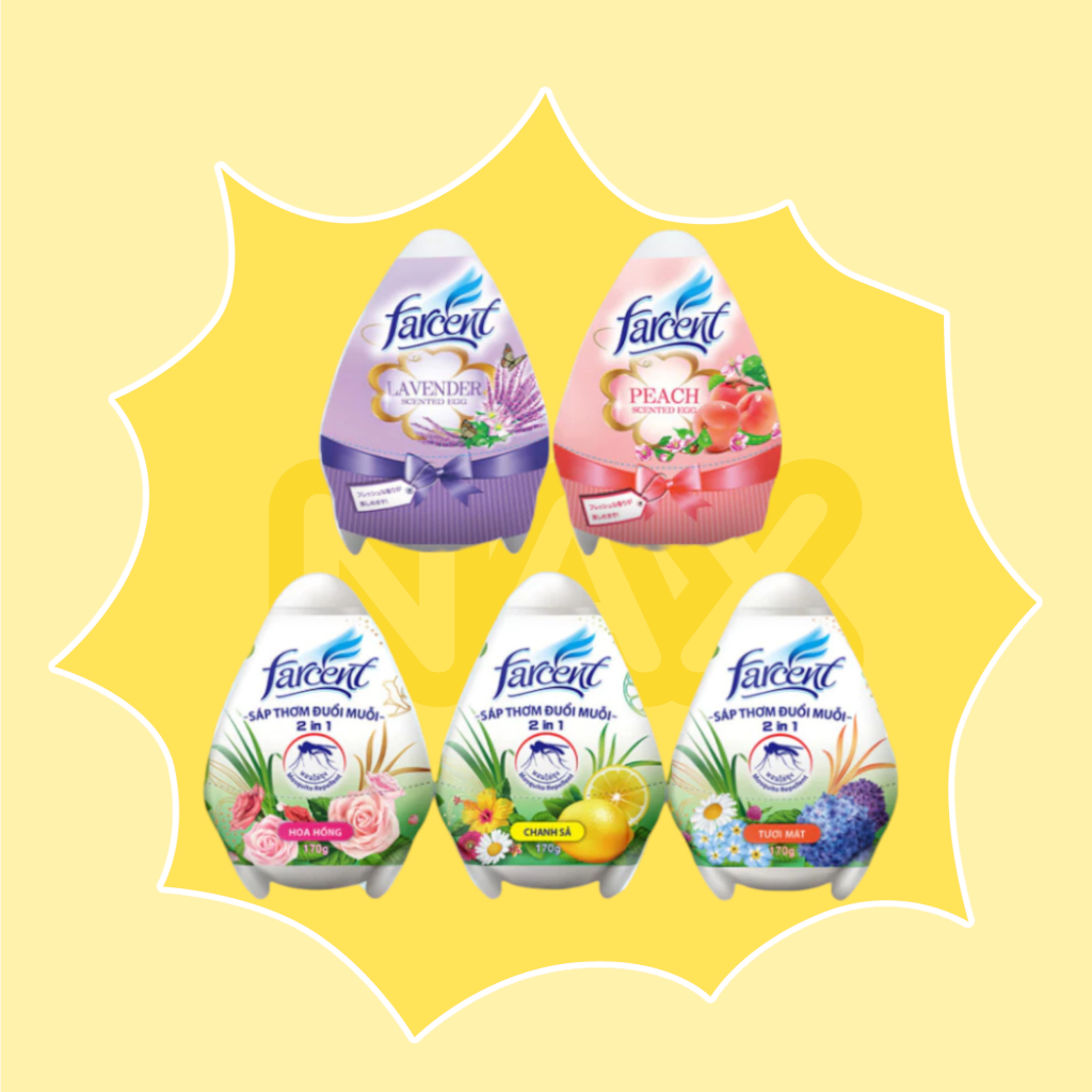 NAX Sáp Trứng Farcent 170g