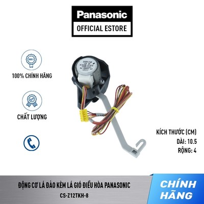 [SP Tách đơn] MOTOR ĐẢO GIÓ LÊN/XUỐNG ĐIỀU HÒA PANASONIC CS-U9/12V;CS-Z9/12VKH-8;CS-XU9/12UKH-8, mã ACXA98K00020