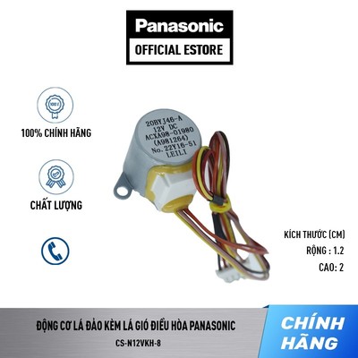 [SP Tách đơn] MOTOR ĐẢO GIÓ LÊN/XUỐNG ĐIỀU HÒA PANASONIC CS-N9/12/WKH ;CS-PU9/12/18WKH ;CS-XPU9/12/18WKH, mã ACXA98-0198