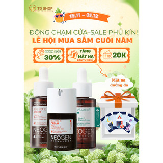   NK Hàn  Serum & Kem Dưỡng Vitamin C 22% Mờ Thâm Dưỡng Trắng NEOGEN DERMALOGY Real Vita C - TD Shop 
