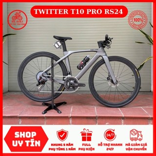  Xe Đạp TWITTER T10 PRO Tay Ngang • 6 món carbon phanh dầu moay-ơ 6 bạc cối  
