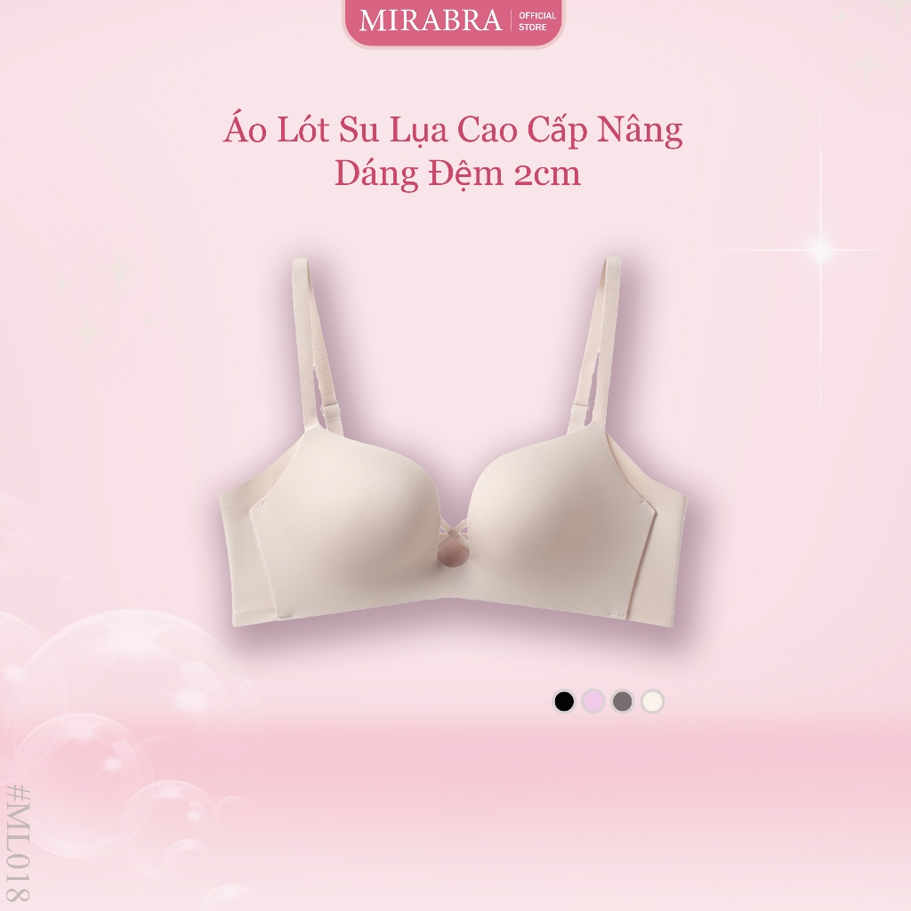 Áo Lót Cao Cấp Ôm Form Nâng Dáng Không Gọng - Áo Ngực Nữ Thiết Kế Chữ U Sâu Bắt Chéo Đệm 2cm - ML018
