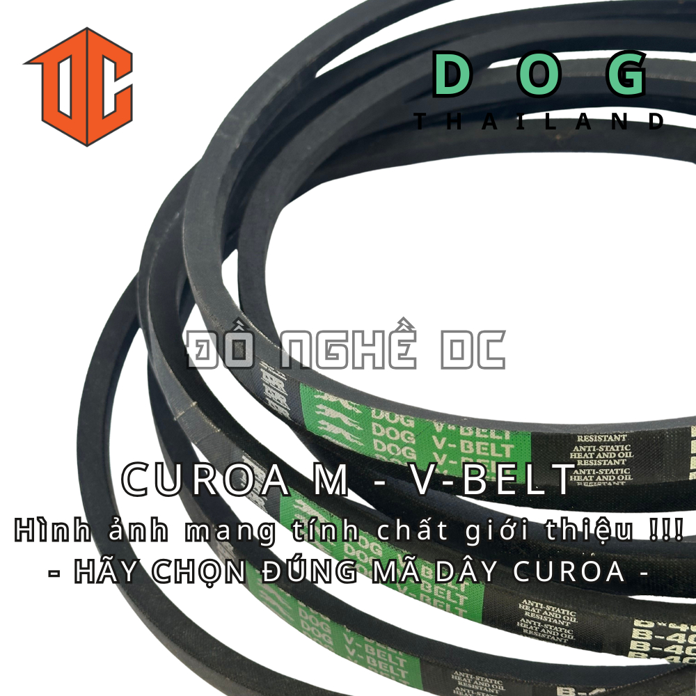 Sợi cao su curoa trơn thường DOG - Thái lan M84 M26 M33 M22 M63 M64 M32 M94 M42 M97 M37 M69 M68 M98 
