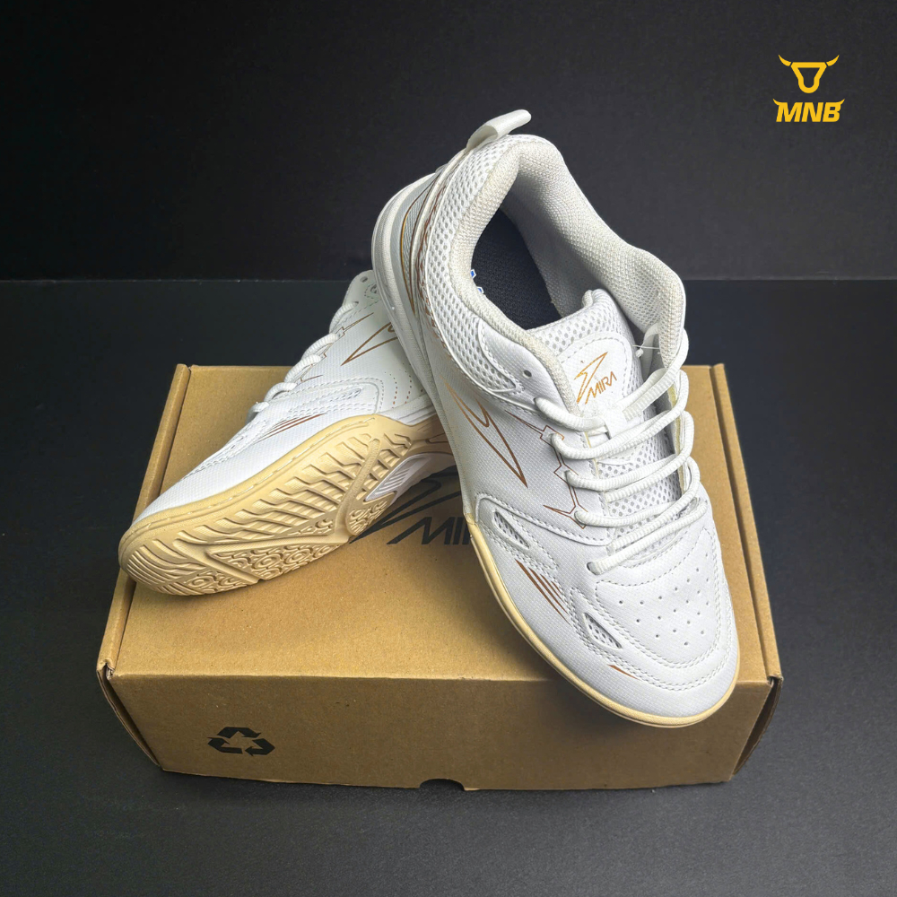 Giày Cầu Lông, PICKLEBALL MIRA LIGHTER - Trắng - Hàng chính hãng - Giày Cầu Lông