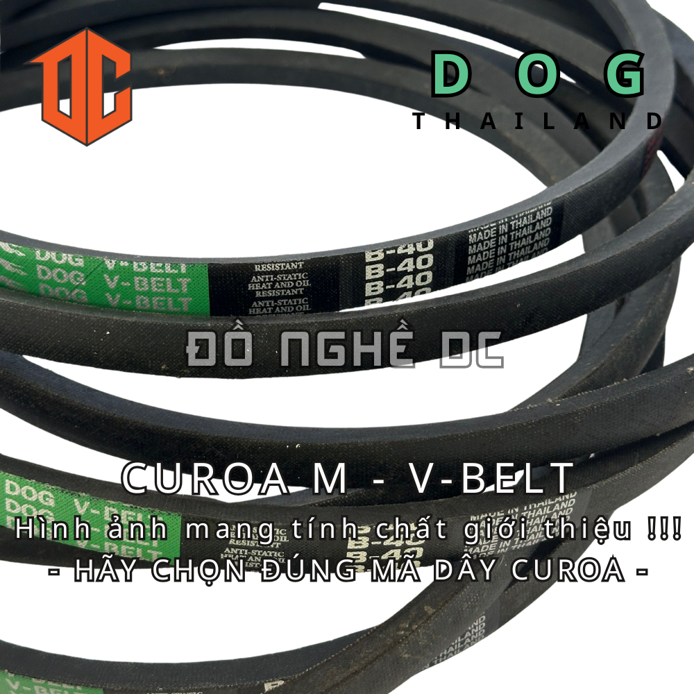 Sợi curoa bản thường DOG M95 M71 M70 M26 M94 M51 M99 M48 M62 M67 M37 M63 M61 M30 M86 M41 M33 M60 M71