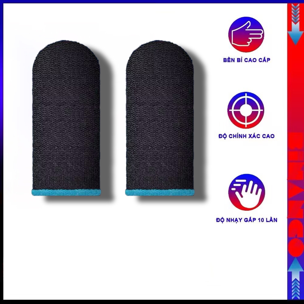 Bao Tay Chơi Game ff, Pubg, Liên Quân.... Găng tay chơi game cao cấp chống mồ hôi tay chống trượt co dãn cực tốt