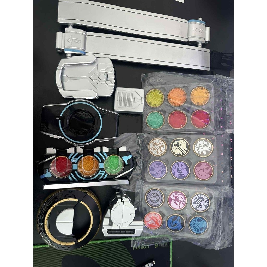 Đồ chơi Thắt Lưng Kamen Rider OOO Driver kỷ niệm 10 năm 21 medal Thắt lưng lõi đồng xu ooz hino eiji